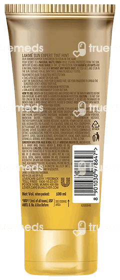 Lakme Sun Expert Tinted Sunscreen 50 Spf  100 ML
