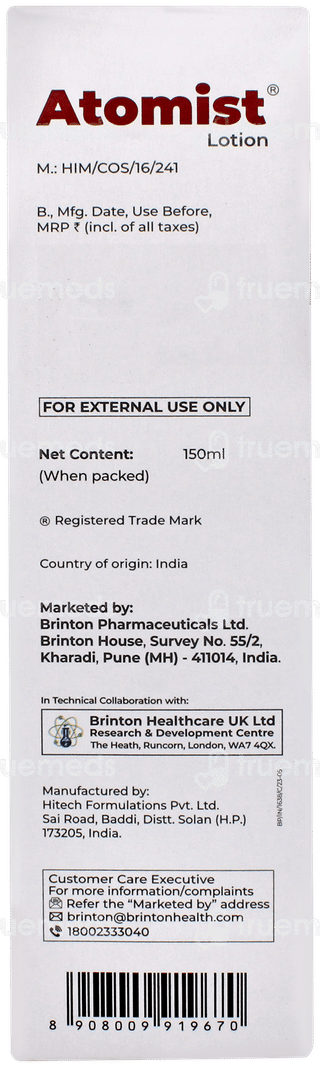 Atomist Lotion 150ml