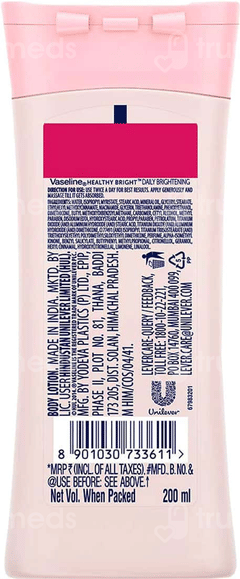 Vaseline Healthy Bright Daily Brightening Lotion 200Ml