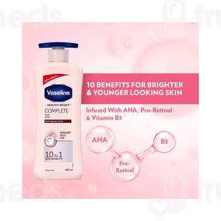 Vaseline Healthy Bright Complete 10 Body Lotion 400 ML