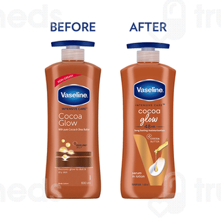 Vaseline Intensive Care Body Cocoa Glow Lotion 600 ML