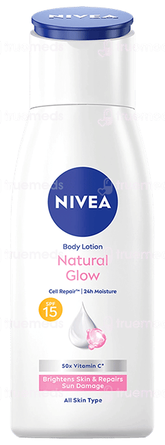 Nivea Natural Glow Spf 15 Body Lotion 75Ml