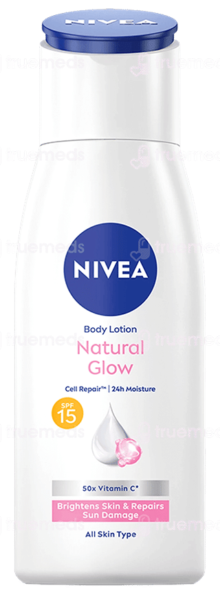 Nivea Natural Glow Spf 15 Body Lotion 75Ml