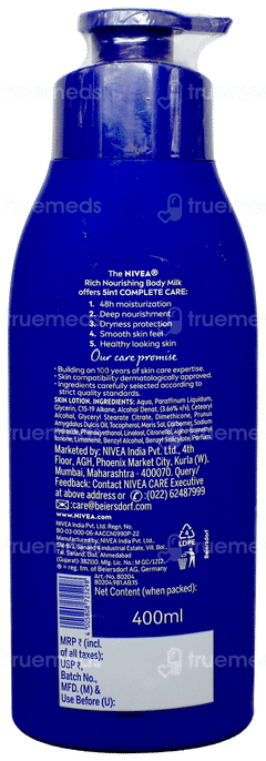 Nivea Body Milk Nourishing Lotion 400Ml