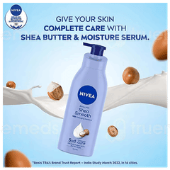 Nivea Shea Smooth Body Milk Lotion 400Ml
