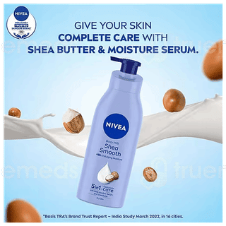 Nivea Shea Smooth Body Milk Lotion 400Ml