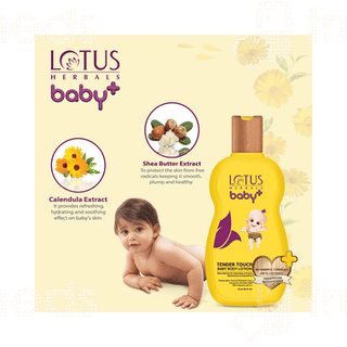 Lotus Herbals Baby+ Tender Touch Baby Body Lotion 200 ML