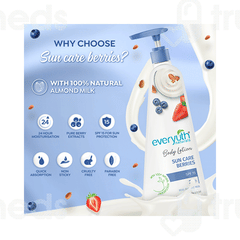 Everyuth Naturals Sun Care Berries Spf 15 Body Lotion 500 Ml