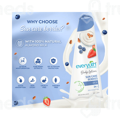 Everyuth Naturals Sun Care Berries Spf 15 Body Lotion 100 Ml