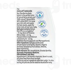 Everyuth Naturals Sun Care Berries Spf 15 Body Lotion 200 Ml