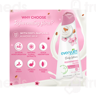 Everyuth Naturals Rejuvenating Flora Body Lotion 200 Ml