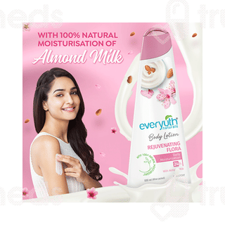 Everyuth Naturals Rejuvenating Flora Body Lotion 100 Ml