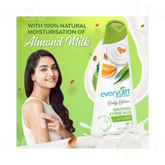 Everyuth Naturals Soothing Citrus Aloe Body Lotion 100 Ml