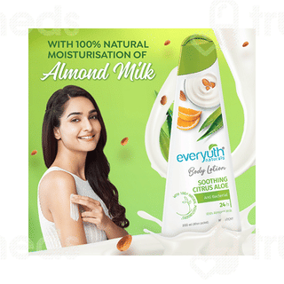Everyuth Naturals Soothing Citrus Aloe Body Lotion 200 Ml