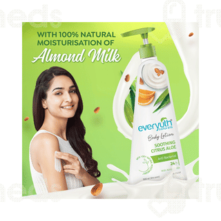 Everyuth Naturals Soothing Citrus Aloe Body Lotion 500 Ml