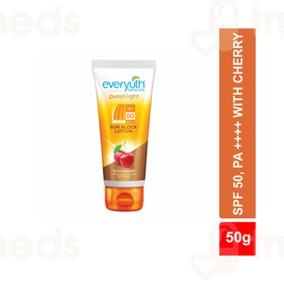 Everyuth Naturals Pure And Light Sun Block Spf 50 Lotion 50 Gm