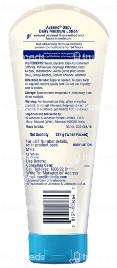 Aveeno Baby Daily Moisture Lotion 227gm