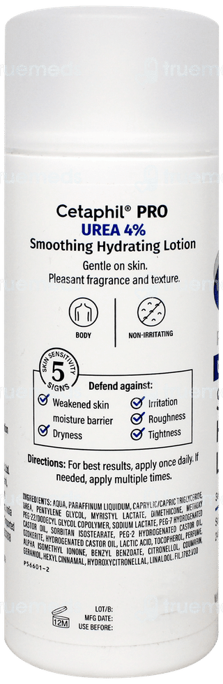 Cetaphil Pro Urea 4% Smoothing Hydrating Lotion 200Ml