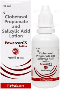 Powercort S 6% Lotion 30Ml