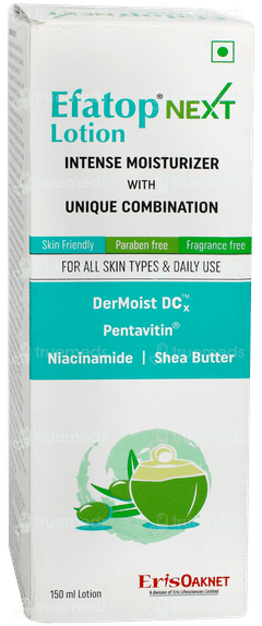Efatop Next Intense Moisturizer Lotion 150ml