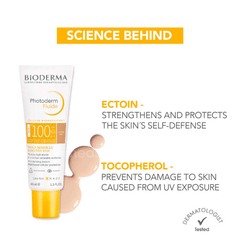 Bioderma Photoderm Fluide Max Spf 100 Pa++++ Claire Light 40ml