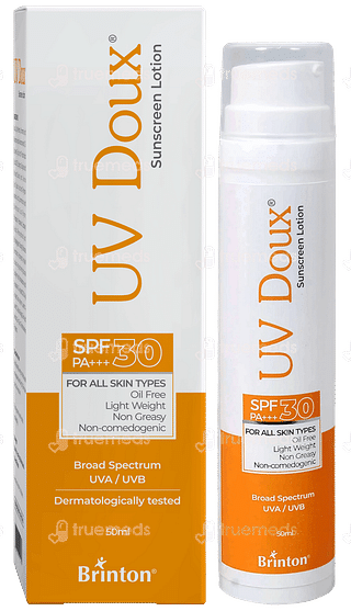 Uv Doux Spf 30 Sunscreen Lotion 50 ML