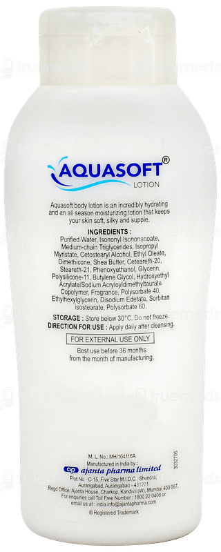 Aquasoft Moisturizing Lotion 200ml