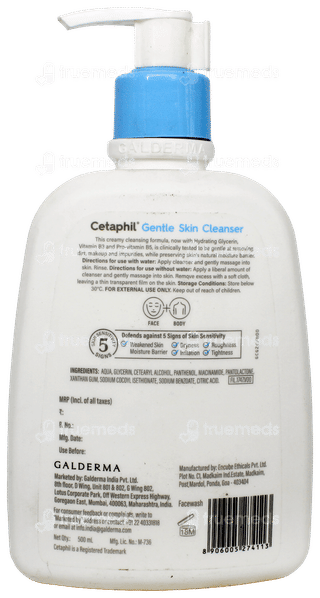 Cetaphil Gentle Skin Cleanser 500Ml