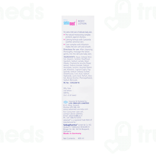 Sebamed Baby With Camomile Body Lotion 400ml
