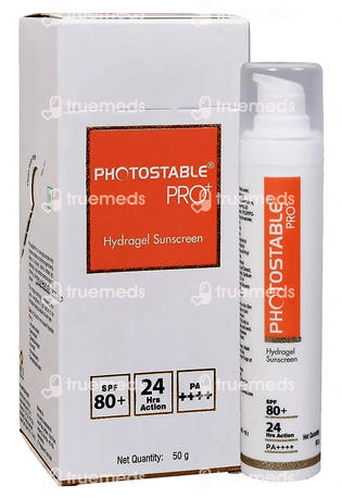 Photostable Pro+ Spf 80+ Hydragel Sunscreen 50gm