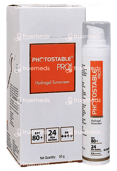 Photostable Pro+ Spf 80+ Hydragel Sunscreen 50gm