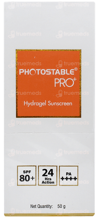 Photostable Pro+ Spf 80+ Hydragel Sunscreen 50gm