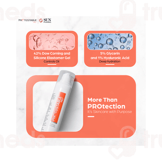 Photostable Pro+ Spf 80+ Pa++++ Hydragel Sunscreen 50Gm