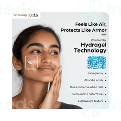 Photostable Pro+ Spf 80+ Pa++++ Hydragel Sunscreen 50gm Photostable Pro+ Spf 80+ Pa++++ Hydragel Sunscreen 50gm