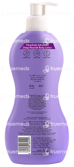 Parachute Advansed Deep Nourish Body Lotion 400ml