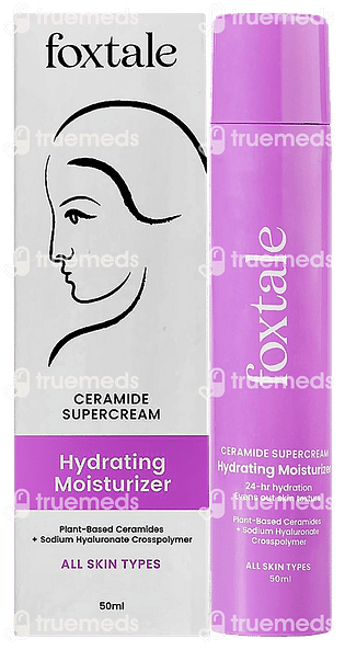 Foxtale Ceramide Supercream Moisturiser 50 ML