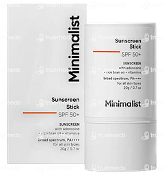 Minimalist Spf 50+ Sunscreen Stick 20gm