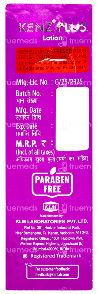 Kenz Plus Lotion 100ml