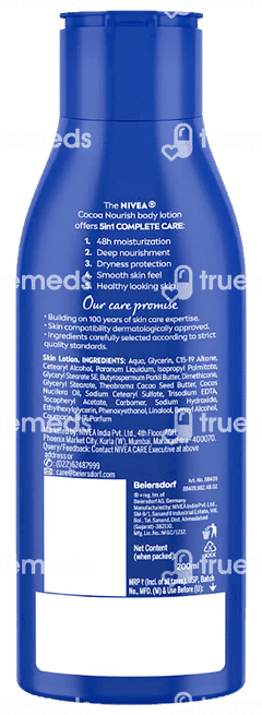Nivea New 5 In 1 Complete Care Cocoa Nourish Body Lotion 200ml
