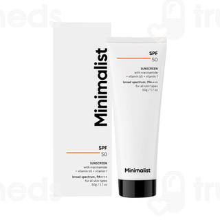 Minimalist Spf 50 Pa++++ Sunscreen 50gm