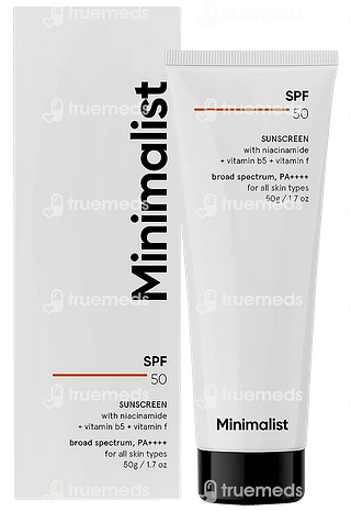 Minimalist Spf 50 Sunscreen 50 GM