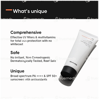 Minimalist Spf 50 Sunscreen 50 GM