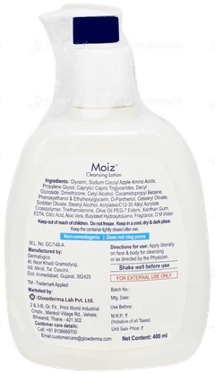 Moiz Cleansing Lotion 400ml