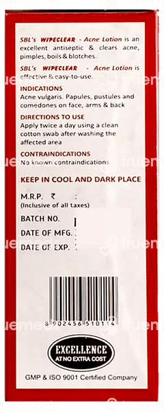 Sbls Wipeclear Acne Lotion 30ml
