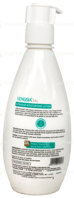 Venusia Baby Intensive Moisturizing Lotion 300Gm