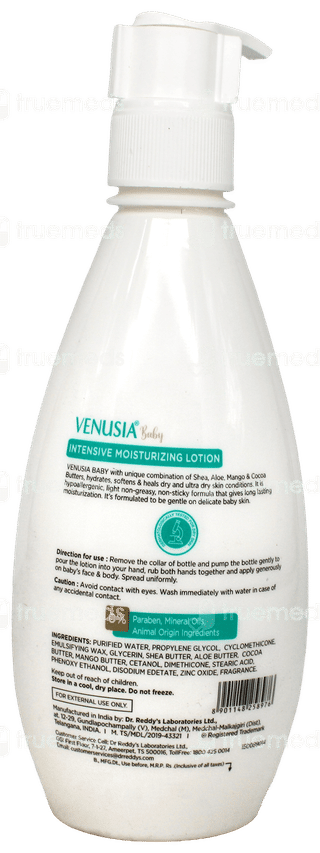 Venusia Baby Intensive Moisturizing Lotion 300Gm