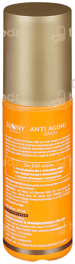 Baksons Anti Aging Lotion 80 Ml