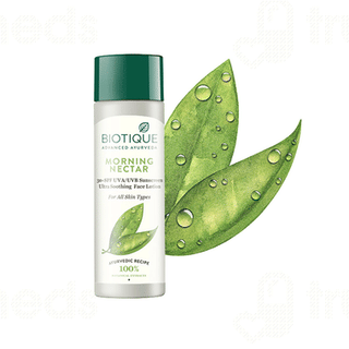 Biotique Morning Nectar Spf 30+ Sun Protect Moisturizer Sunscreen 120Ml