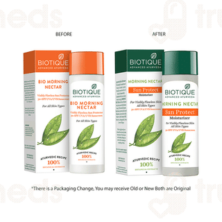 Biotique Morning Nectar Spf 30+ Sun Protect Moisturizer Sunscreen 120Ml