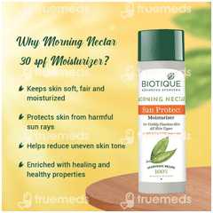 Biotique Morning Nectar Spf 30+ Sun Protect Moisturizer Sunscreen 120ml